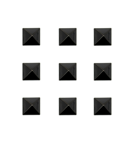 Black Gloss Stomp Studs